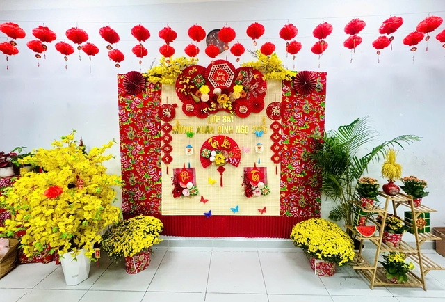 Mang ngay sắc xuân đến đây cho trường tui - Ảnh 7.