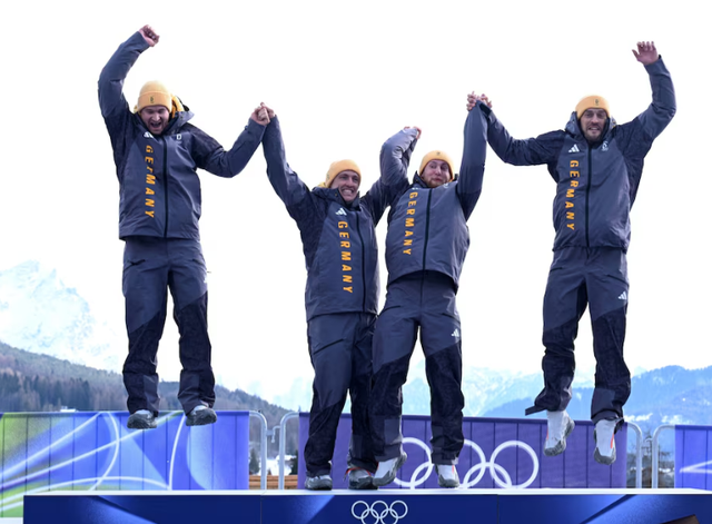 Đức thống trị môn Bobsleigh tại Thế vận hội mùa đông 2026 - Ảnh 1.