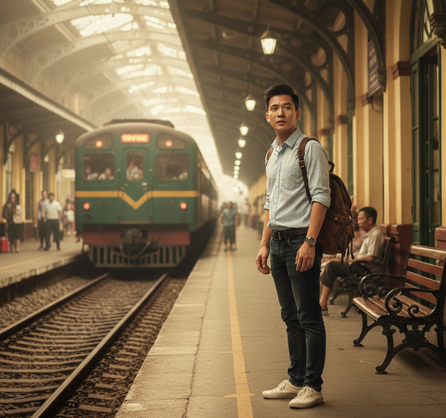 Bài tham dự sân chơi viết Chuyến xe mùa xuân: Những cuộc trở về từ sân ga - Ảnh 1.