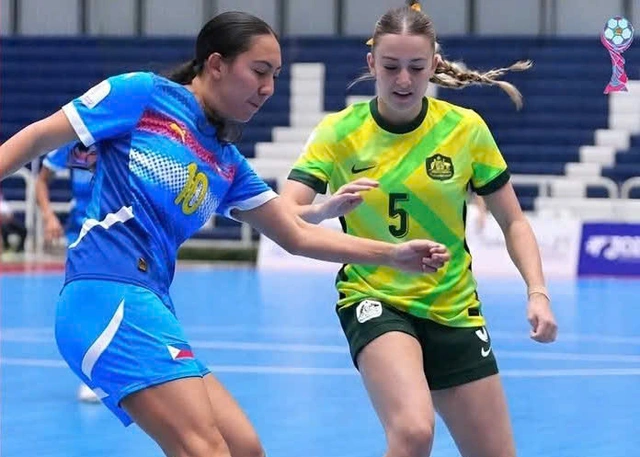 Philippines hoà Úc, futsal nữ Việt Nam giành vé vào bán kết- Ảnh 1.