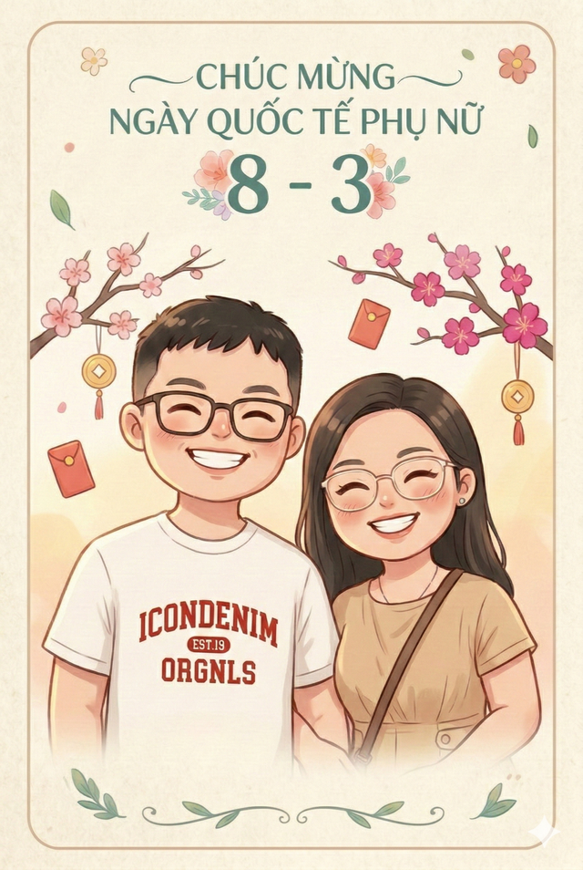 Hướng dẫn tạo thiệp 8-3 đẹp bằng AI nhanh gọn chỉ với 3 bước - Ảnh 1.