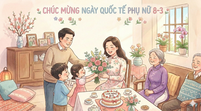 Hướng dẫn tạo thiệp 8-3 đẹp bằng AI nhanh gọn chỉ với 3 bước - Ảnh 2.