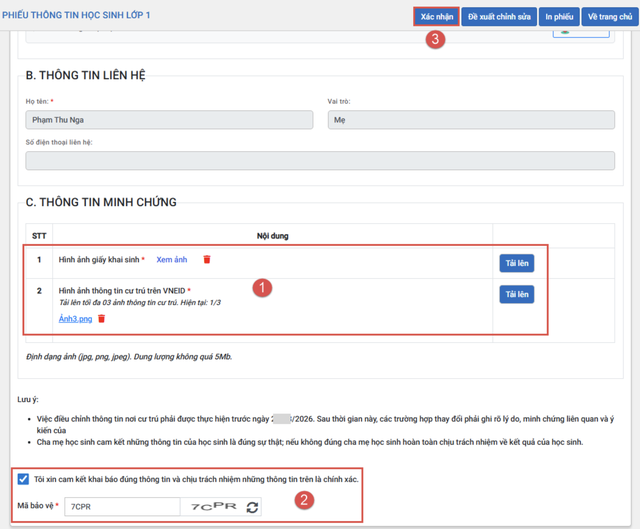 Hướng dẫn kiểm tra hồ sơ dữ liệu tuyển sinh đầu cấp và những mốc thời gian quan trọng cần biết - Ảnh 7.