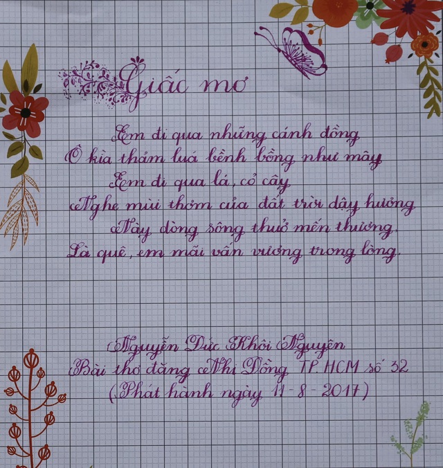 Kết quả sân chơi Chữ đẹp Nhi Đồng số 4 - Ảnh 4.