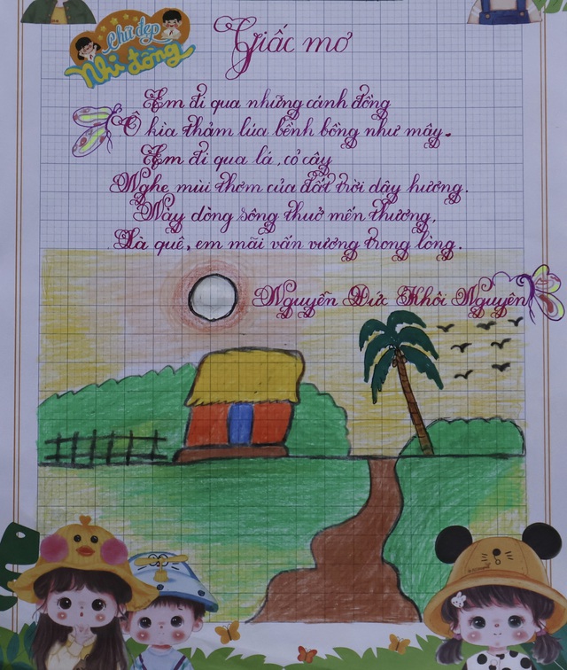 Kết quả sân chơi Chữ đẹp Nhi Đồng số 4 - Ảnh 28.