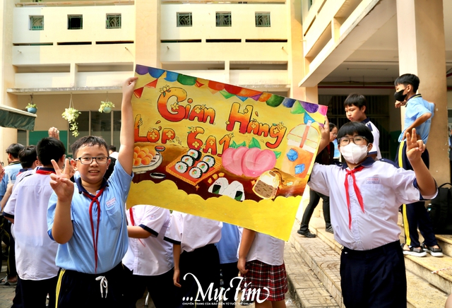 Muôn sắc màu cùng Hội xuân tại Trường THCS Bình Lợi Trung- Ảnh 9.