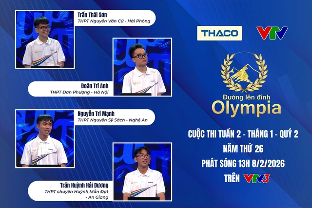 Giải ô chữ xuất sắc, nam sinh Hà Nội giành vòng nguyệt quế Đường lên đỉnh Olympia- Ảnh 1.
