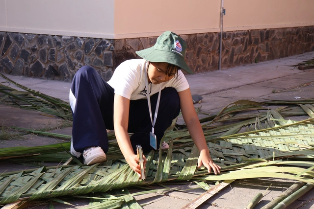 Học trò Trường THPT Phan Thanh Giản, Vĩnh Long cháy hết mình trong hội trại truyền thống- Ảnh 3.