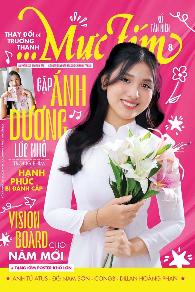 Đón đọc Mực Tím 8 - số Tân Niên, phát hành 23-2: Trở lại trường ngập tràn cảm hứng- Ảnh 1.