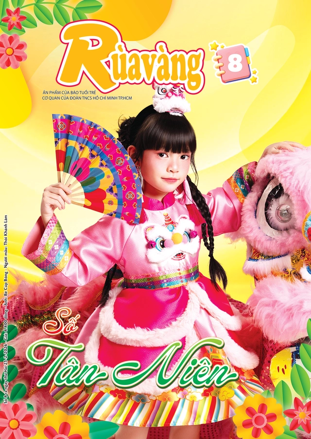 Đón đọc Rùa Vàng 8 - số Tân Niên, phát hành 23-2: Cùng chơi bạn nhé!- Ảnh 1.
