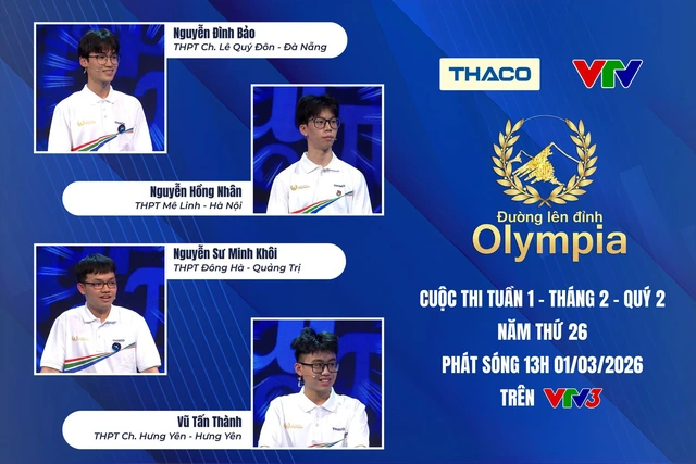 Về đích ấn tượng, nam sinh Quảng Trị giành vòng nguyệt quế Đường lên đỉnh Olympia- Ảnh 1.