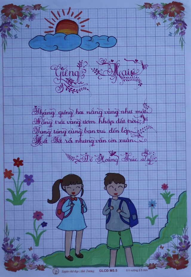 Kết quả Chữ đẹp Nhi Đồng số 9: 30 bài dự thi được chọn- Ảnh 11.