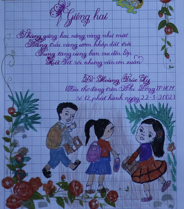 Kết quả Chữ đẹp Nhi Đồng số 9: 30 bài dự thi được chọn- Ảnh 27.