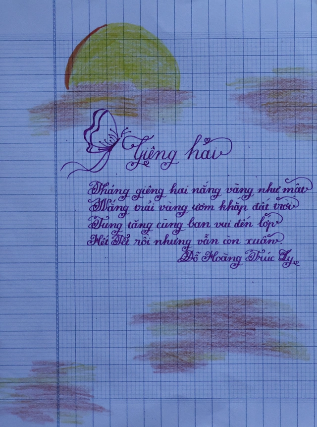 Kết quả Chữ đẹp Nhi Đồng số 9: 30 bài dự thi được chọn- Ảnh 30.