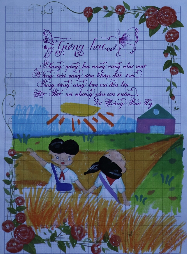 Kết quả Chữ đẹp Nhi Đồng số 9: 30 bài dự thi được chọn- Ảnh 31.