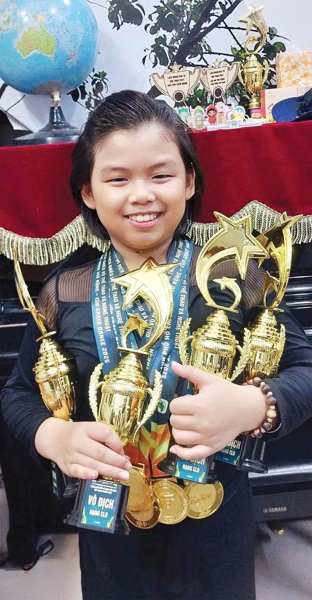 Gương mặt Con ngoan trò giỏi: Hành trình chinh phục sàn đấu quốc tế Của Gia Đạt - Ảnh 1.
