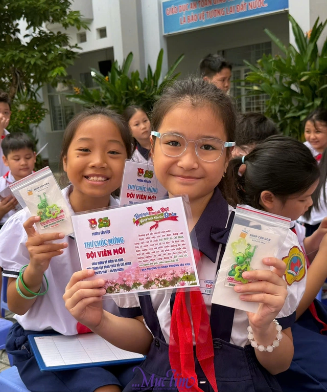 Lớp đội viên 85 năm Ngày thành lập Đội TNTP Hồ Chí Minh của Trường TH Đông Ba - Ảnh 9.