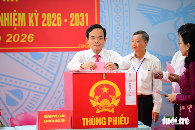 Nearly 79 million Vietnamese vote in parliamentary, local elections- Ảnh 5.