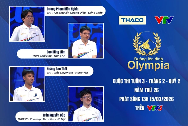 Đường lên đỉnh Olympia: Nam sinh chuyên Khoa học Tự nhiên (Hà Nội) bỏ xa đối thủ- Ảnh 1. Đường lên đỉnh Olympia: Nam sinh chuyên Khoa học Tự nhiên (Hà Nội) bỏ xa đối thủ- Ảnh 1.