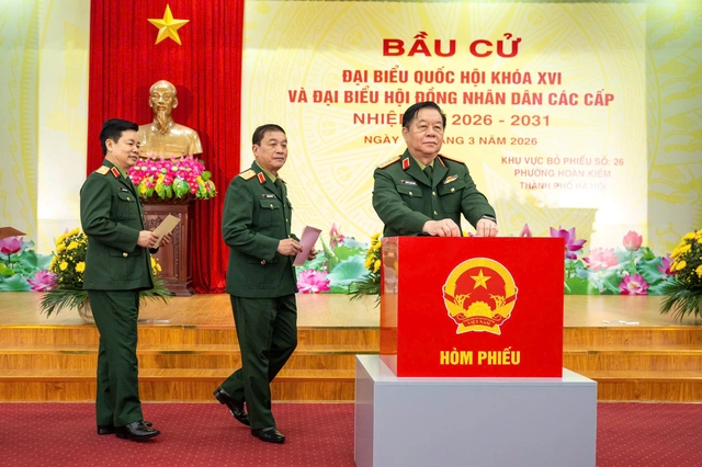 Nearly 79 million Vietnamese vote in parliamentary, local elections- Ảnh 8.