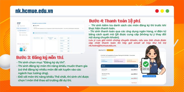 Cách đăng ký thi năng khiếu Trường đại học Sư phạm TP.HCM- Ảnh 2. Cách đăng ký thi năng khiếu Trường đại học Sư phạm TP.HCM- Ảnh 2.