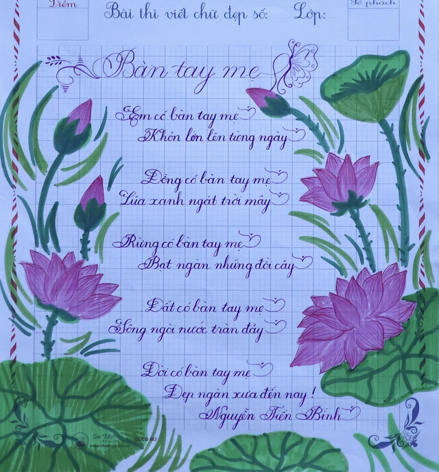 Kết quả Chữ đẹp Nhi Đồng số 10- Ảnh 26.