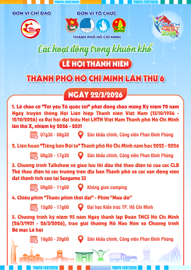 Ba ngày bùng nổ cùng Youth Fest 2026 tại TP.HCM - Ảnh 5.