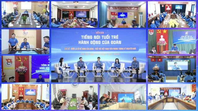 Diễn đàn Tiếng nói tuổi trẻ - Hành động của Đoàn bùng nổ tương tác: hơn 71 nghìn câu hỏi, 16 nghìn điểm cầu- Ảnh 1.