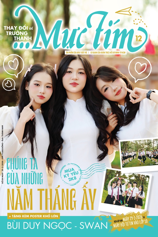 Mời bạn đón đọc Mực Tím 12, phát hành 23-3-2026: Chúng ta của những năm tháng ấy… - Ảnh 1.