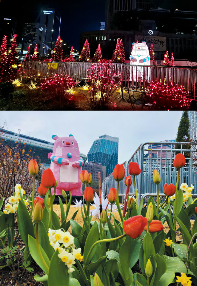 BTS thắp sáng bầu trời New York với drone show, lịch trình liên tục từ Hàn sang Mỹ - Ảnh 2.