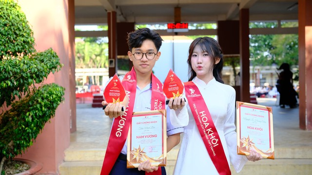 Gương mặt Miss & Mister đầu tiên của Trường THPT Tam Phú là ai? - Ảnh 1.