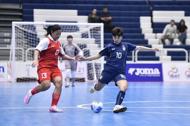 Trực tiếp chung kết futsal nữ Đông Nam Á: Thái Lan - Úc- Ảnh 1.