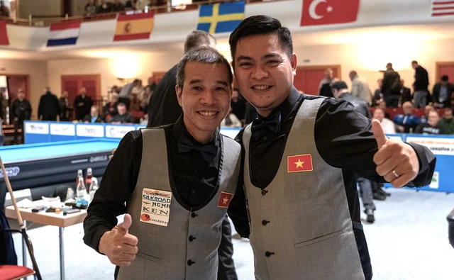 Vietnam beat Germany to win World 3-Cushion Team Championship- Ảnh 1.