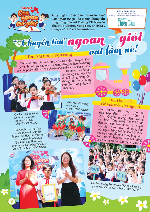 Mời bạn đón đọc Nhi Đồng TP.HCM 13, phát hành 27-3: Cùng lớn lên theo những cách riêng- Ảnh 4. Mời bạn đón đọc Nhi Đồng TP.HCM 13, phát hành 27-3: Cùng lớn lên theo những cách riêng- Ảnh 4.