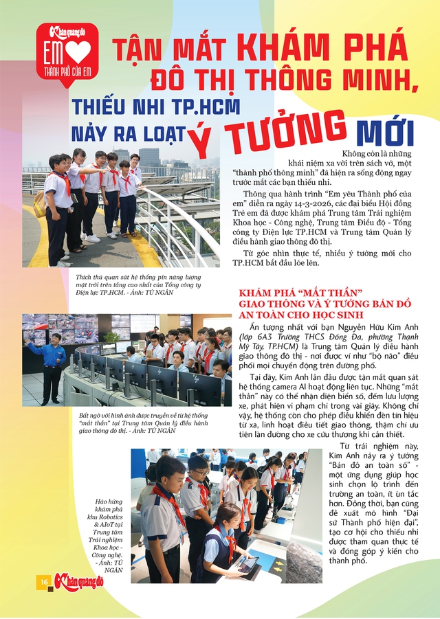 Mời bạn đón đọc Khăn Quàng Đỏ 12, phát hành 25-3-2026: Chúng mình có hẹn tại Ngày hội “Tự tin vào lớp 10” - Ảnh 2.