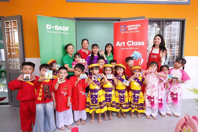 BASF joins hands with partners to complete ninth school project in Vietnam- Ảnh 1.