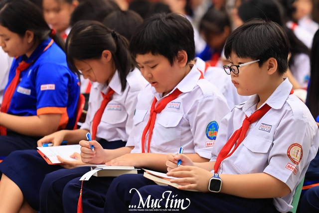 Một ngày 'chill' cùng sách của teen Trường THCS Hoàng Văn Thụ - Ảnh 8.