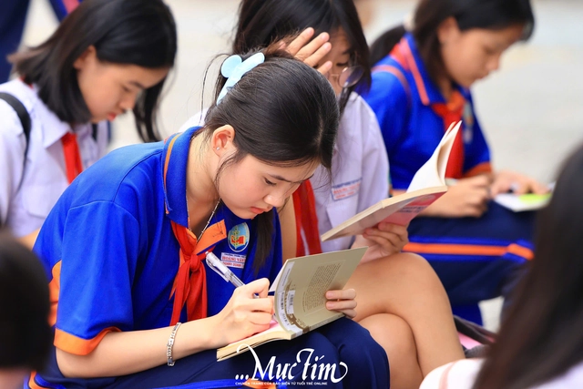 Một ngày 'chill' cùng sách của teen Trường THCS Hoàng Văn Thụ - Ảnh 9.