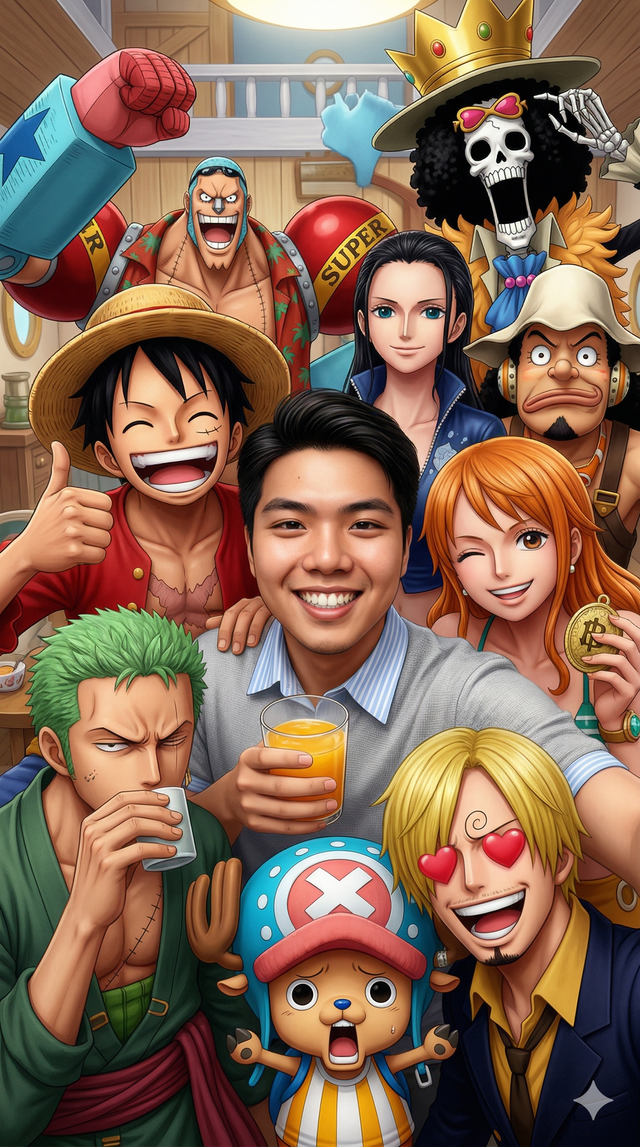 4 bước tạo ảnh selfie cùng One Piece bằng AI đang gây sốt - Ảnh 3.