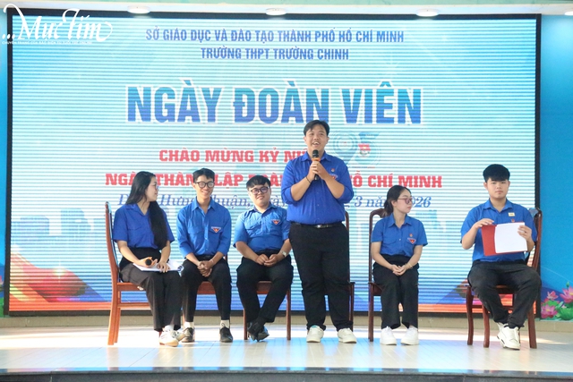 Học trò Trường THPT Trường Chinh lan toả sức trẻ trong Ngày hội Đoàn viên- Ảnh 4. Học trò Trường THPT Trường Chinh lan toả sức trẻ trong Ngày hội Đoàn viên- Ảnh 4.