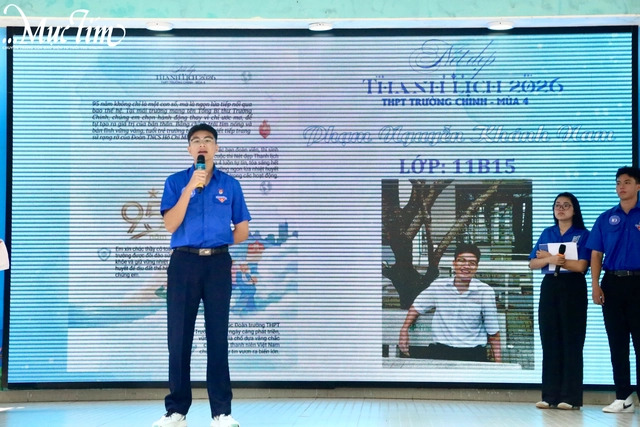 Học trò Trường THPT Trường Chinh lan toả sức trẻ trong Ngày hội Đoàn viên- Ảnh 16. Học trò Trường THPT Trường Chinh lan toả sức trẻ trong Ngày hội Đoàn viên- Ảnh 16.