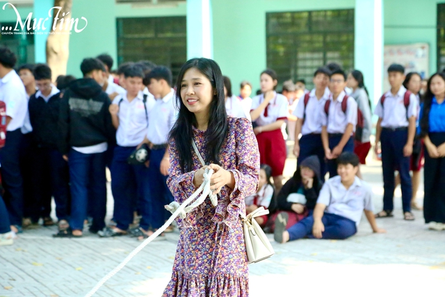 Học trò Trường THPT Trường Chinh lan toả sức trẻ trong Ngày hội Đoàn viên- Ảnh 7. Học trò Trường THPT Trường Chinh lan toả sức trẻ trong Ngày hội Đoàn viên- Ảnh 7.