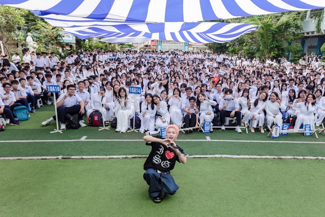 Check in Trường THPT Nguyễn Du: Học hiện đại, trải nghiệm 'đã'- Ảnh 6. Check in Trường THPT Nguyễn Du: Học hiện đại, trải nghiệm 'đã'- Ảnh 6.