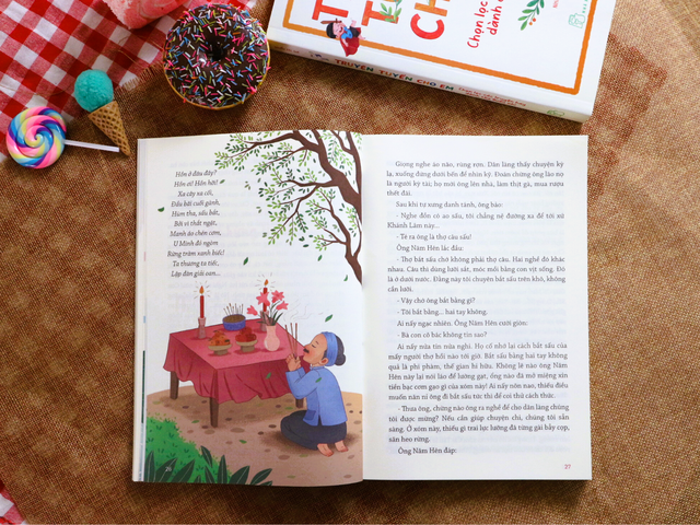 Bức tranh tuổi thơ đầy màu sắc trong 'Truyện tuyển cho em' - Ảnh 3.