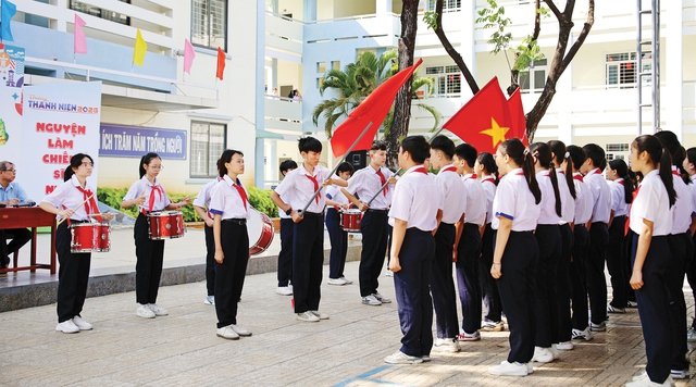 Đội viên Bà Rịa rèn kỹ năng Đội - Ảnh 2.