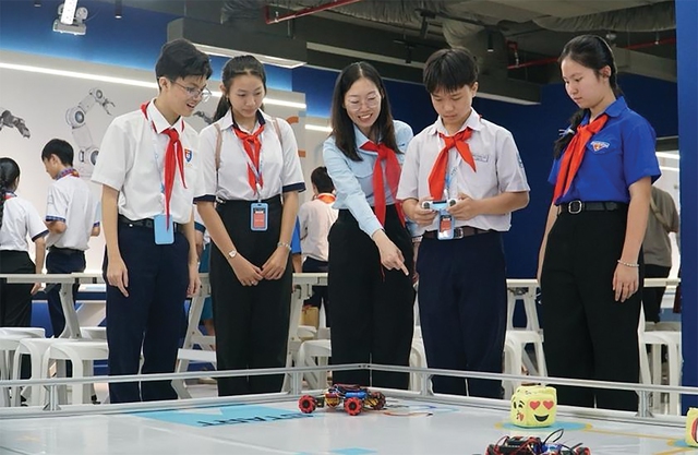 Tận mắt khám phá đô thị thông minh, thiếu nhi TP.HCM nảy ra loạt ý tưởng mới- Ảnh 5.