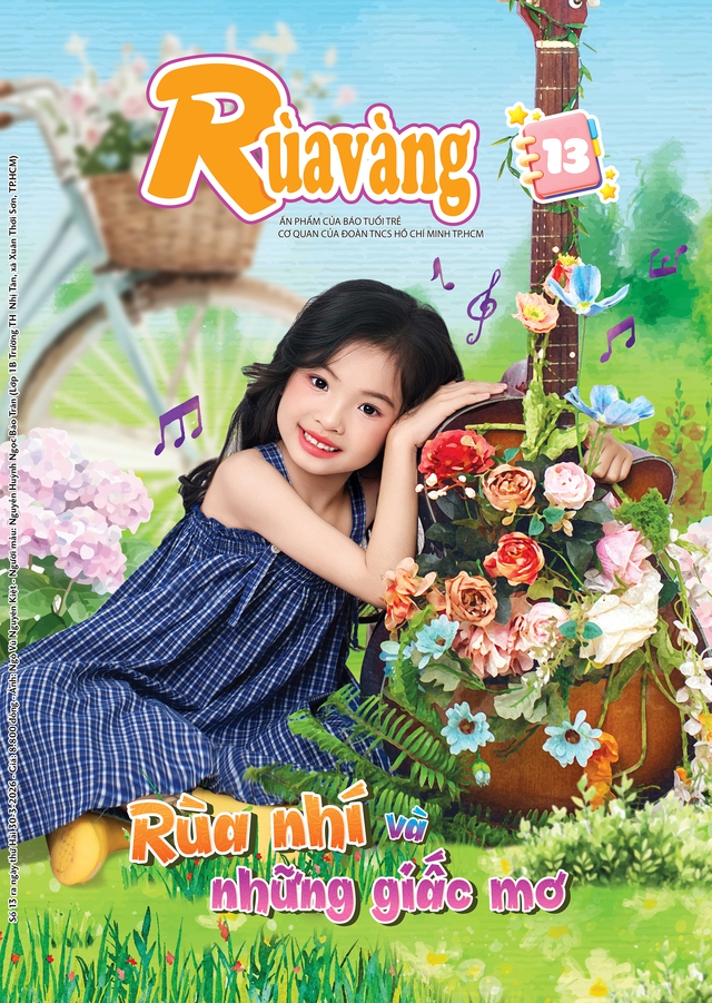 Mời các bạn đón đọc Rùa Vàng 13, phát hành 30-3-2026: Rùa nhí và những giấc mơ - Ảnh 1.