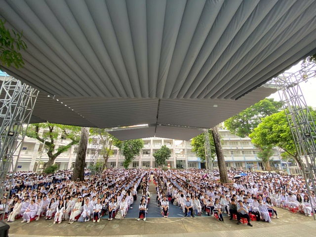 Check-in Trường THPT Hoàng Hoa Thám trước thềm Ngày hội Tự tin vào lớp 10- Ảnh 1.