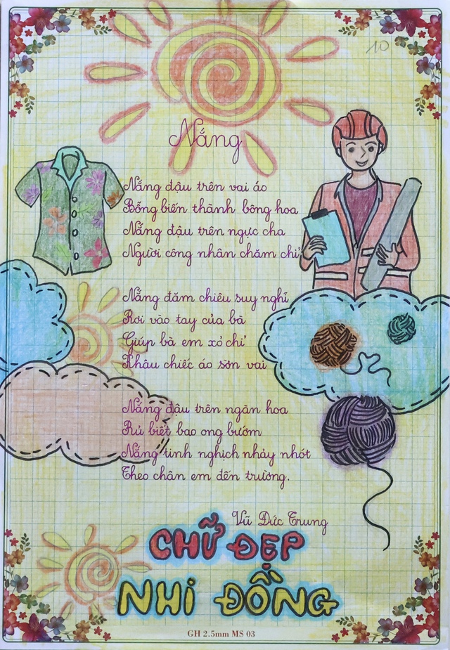 Kết quả sân chơi Chữ đẹp Nhi Đồng số 11- Ảnh 3.