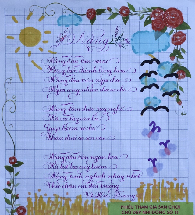 Kết quả sân chơi Chữ đẹp Nhi Đồng số 11- Ảnh 15.